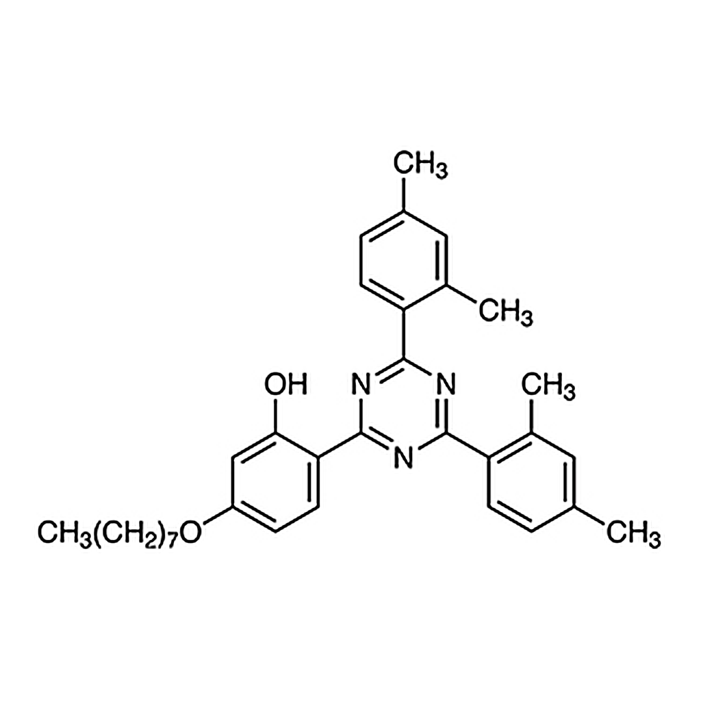 TCI 2,4-Bis(2,4-dimethylphenyl)-6-(2-hydroxy-4-n-octyloxyphenyl)-1,3,5-triazine