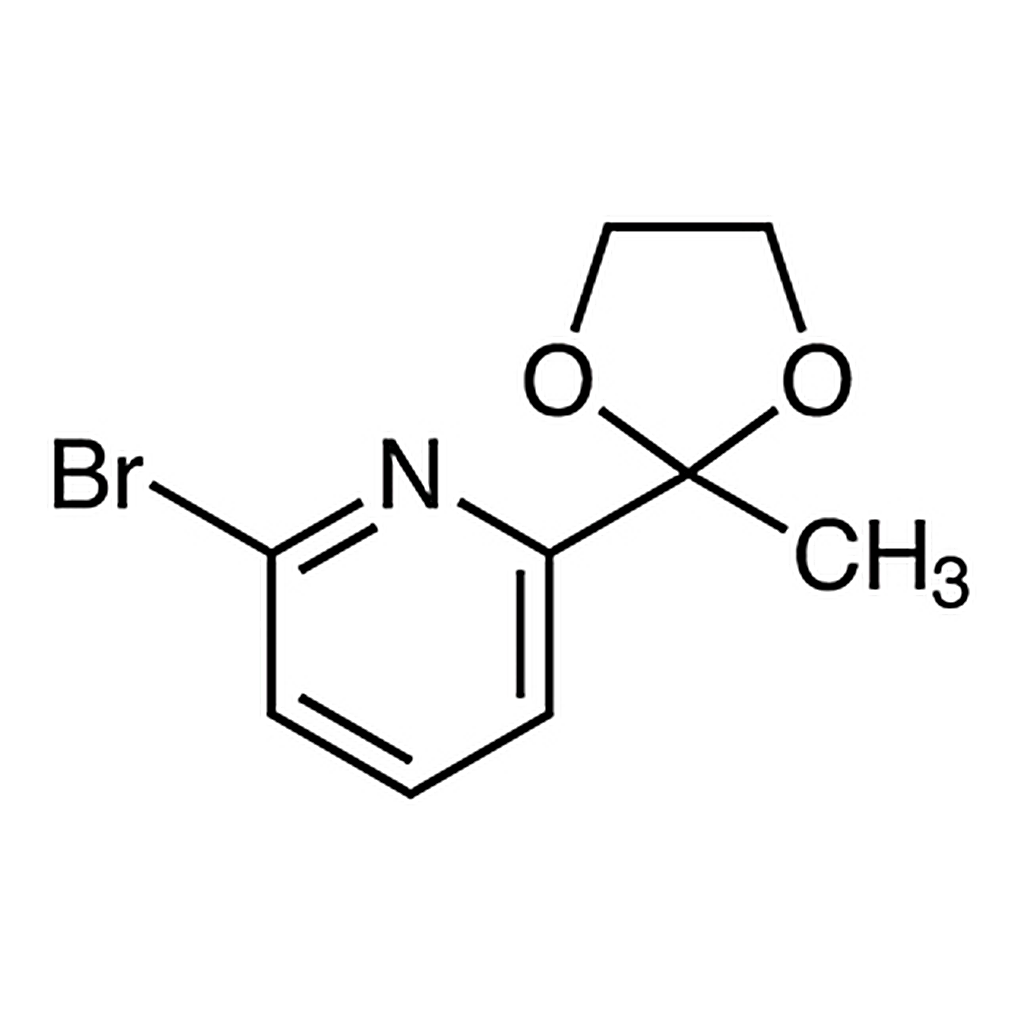 TCI 2-Bromo-6-(2-methyl-1,3-dioxolan-2-yl)pyridine