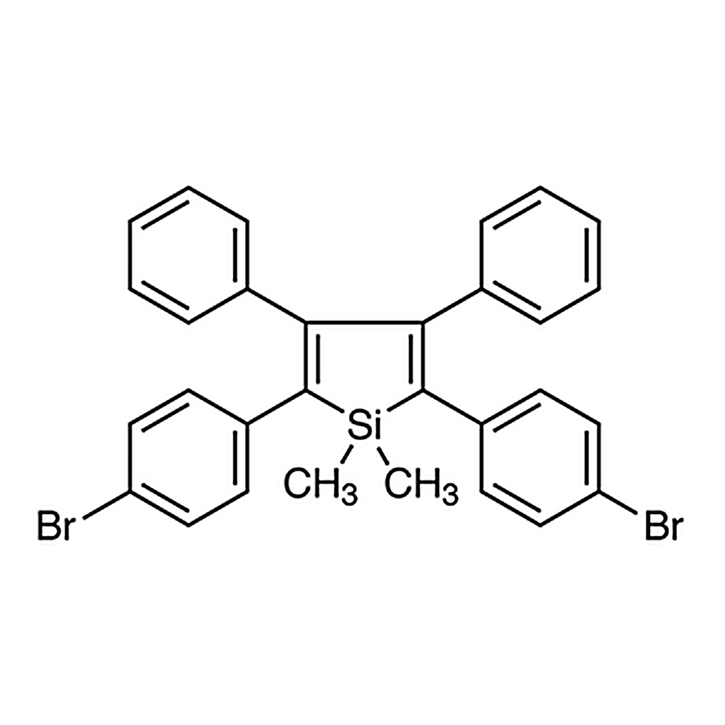 TCI 2,5-Bis(4-bromophenyl)-1,1-dimethyl-3,4-diphenylsilole