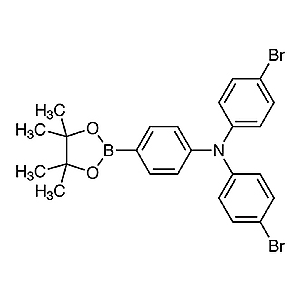 TCI N,N-Bis(4-bromophenyl)-4-(4,4,5,5-tetramethyl-1,3,2-dioxaborolan-2-yl)aniline
