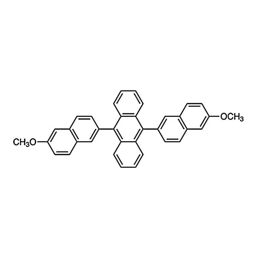 TCI 9,10-Bis(6-methoxy-2-naphthyl)anthracene