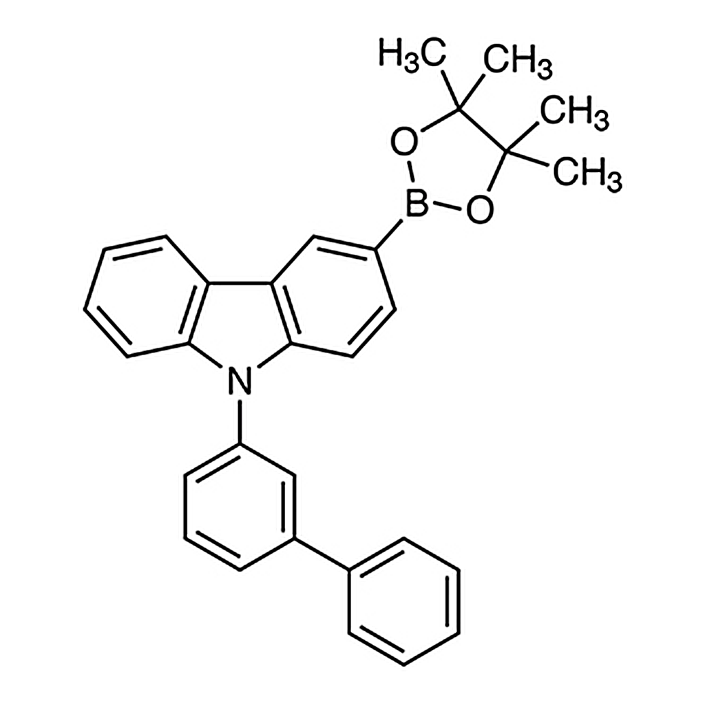 TCI 9-([1,1'-Biphenyl]-3-yl)-3-(4,4,5,5-tetramethyl-1,3,2-dioxaborolan-2-yl)-9H-carbazole
