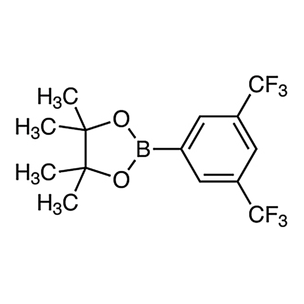 TCI 2-[3,5-Bis(trifluoromethyl)phenyl]-4,4,5,5-tetramethyl-1,3,2-dioxaborolane