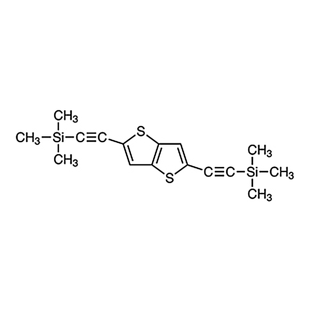 TCI 2,5-Bis[(trimethylsilyl)ethynyl]thieno[3,2-b]thiophene