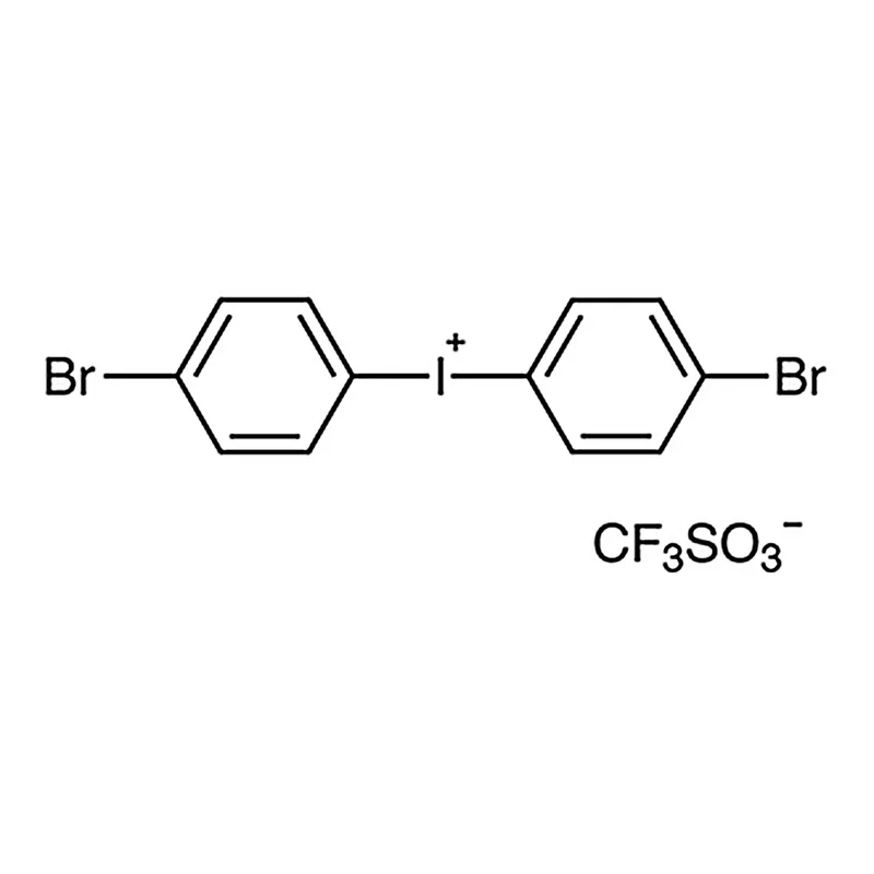 TCI Bis(4-bromophenyl)iodonium Trifluoromethanesulfonate