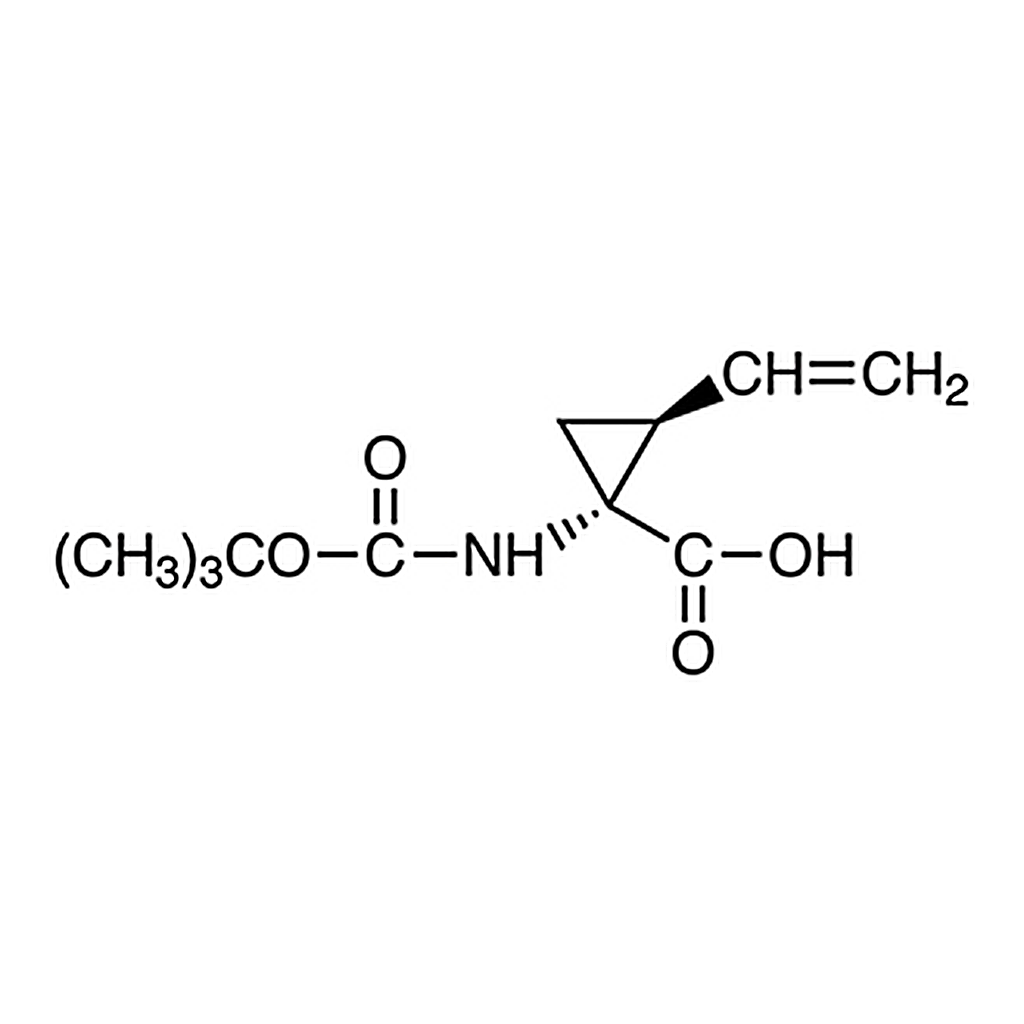 TCI (1R,2S)-1-[(tert-Butoxycarbonyl)amino]-2-vinylcyclopropanecarboxylic Acid