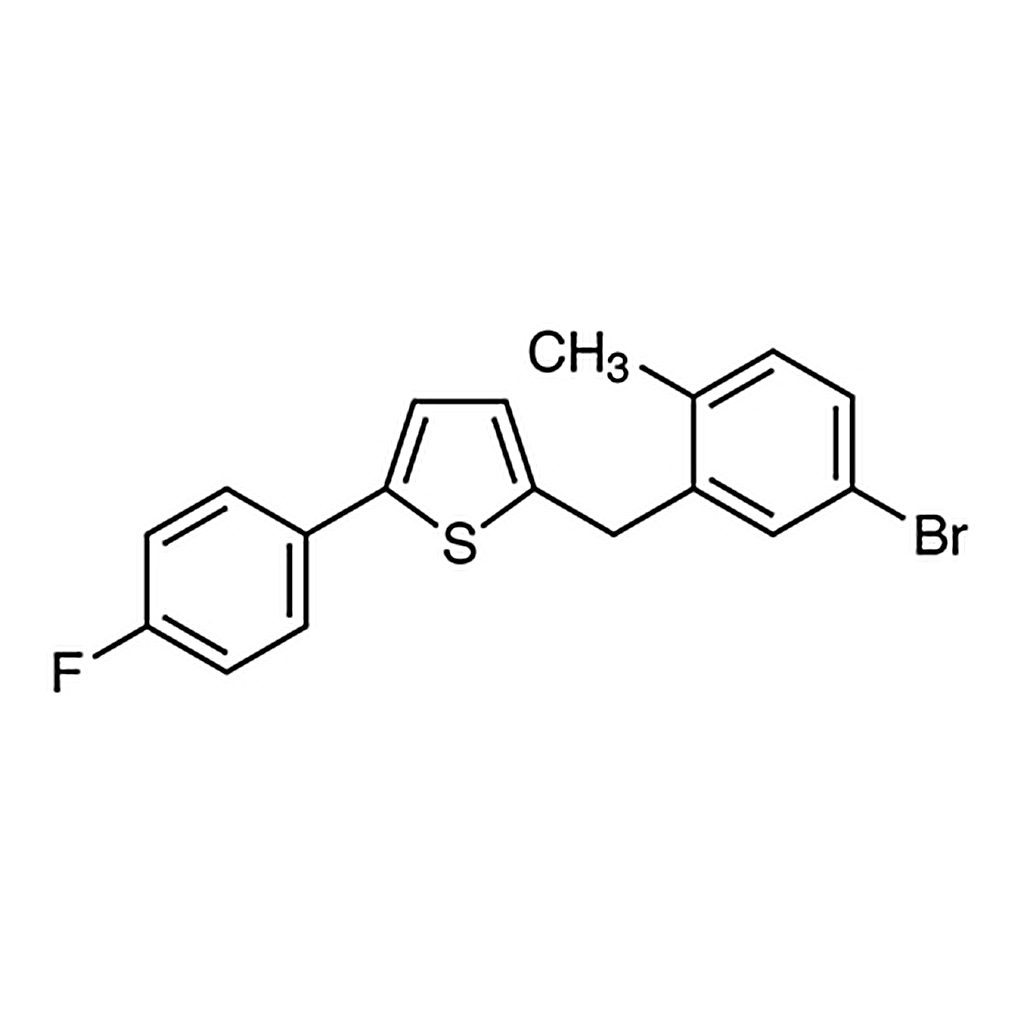 TCI 2-(5-Bromo-2-methylbenzyl)-5-(4-fluorophenyl)thiophene