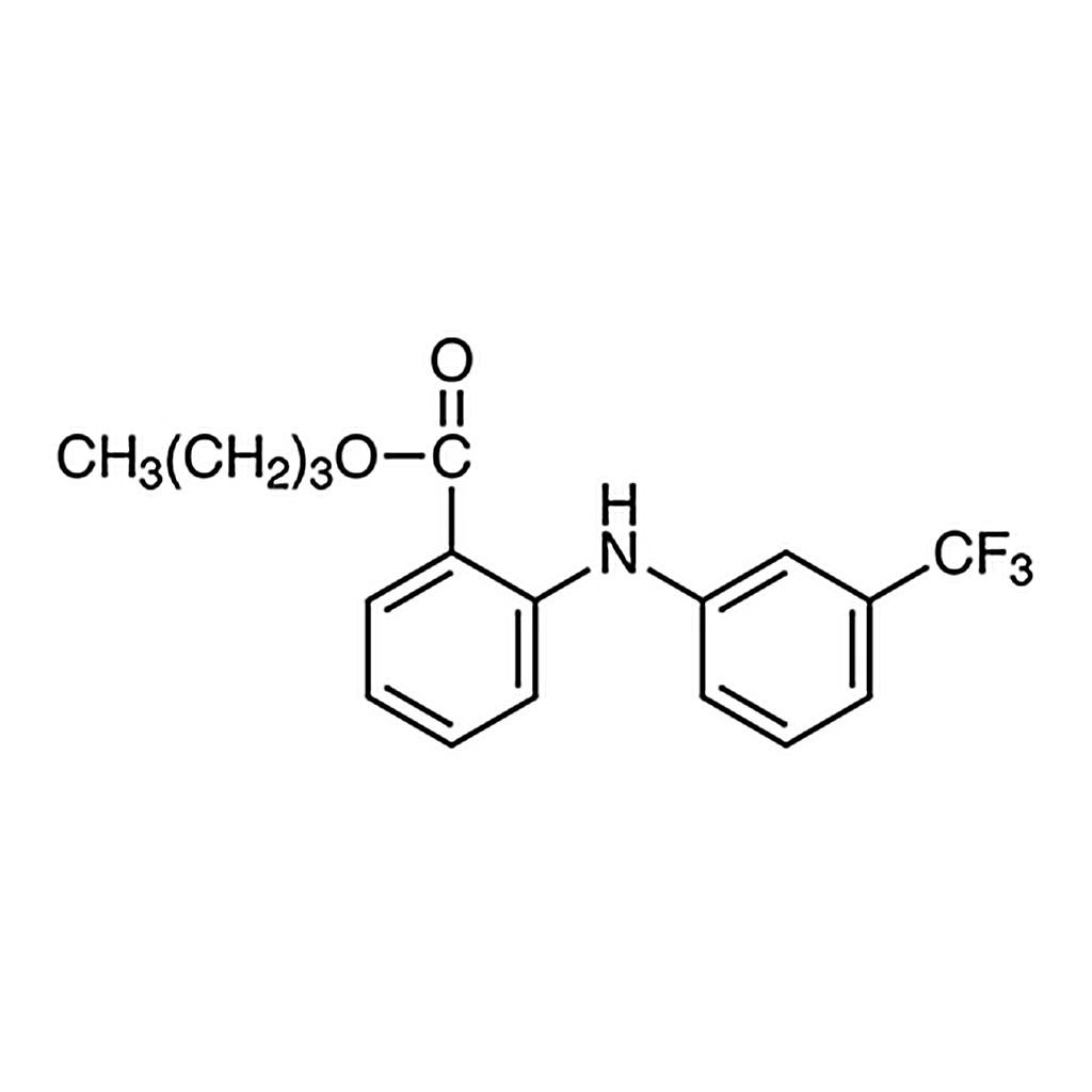 TCI Butyl 2-[[3-(Trifluoromethyl)phenyl]amino]benzoate