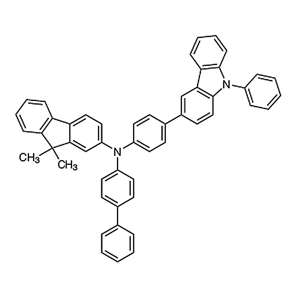 TCI N-[[1,1'-Biphenyl]-4-yl]-9,9-dimethyl-N-[4-(9-phenyl-9H-carbazol-3-yl)phenyl]-9H-fluoren-2-amine