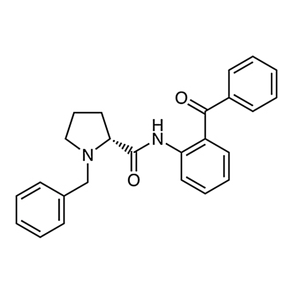 TCI (R)-N-(2-Benzoylphenyl)-1-benzylpyrrolidine-2-carboxamide