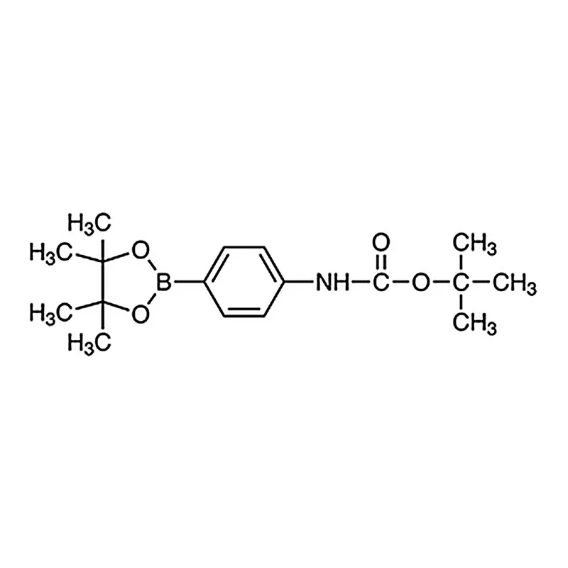 TCI N-(tert-Butoxycarbonyl)-4-(4,4,5,5-tetramethyl-1,3,2-dioxaborolan-2-yl)aniline