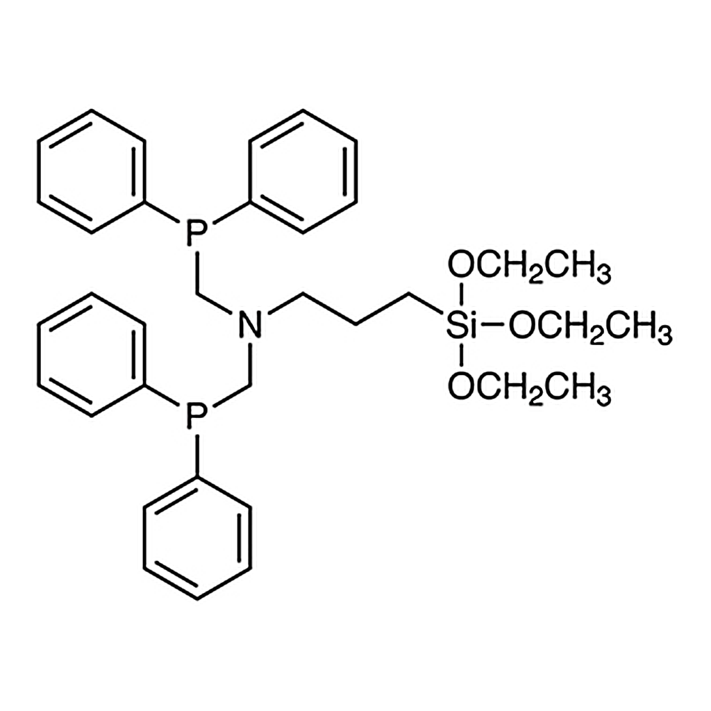 TCI N,N-Bis[(diphenylphosphino)methyl]-3-(triethoxysilyl)propylamine