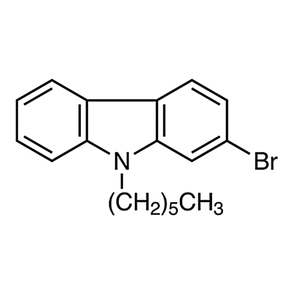 TCI 2-Bromo-9-hexyl-9H-carbazole