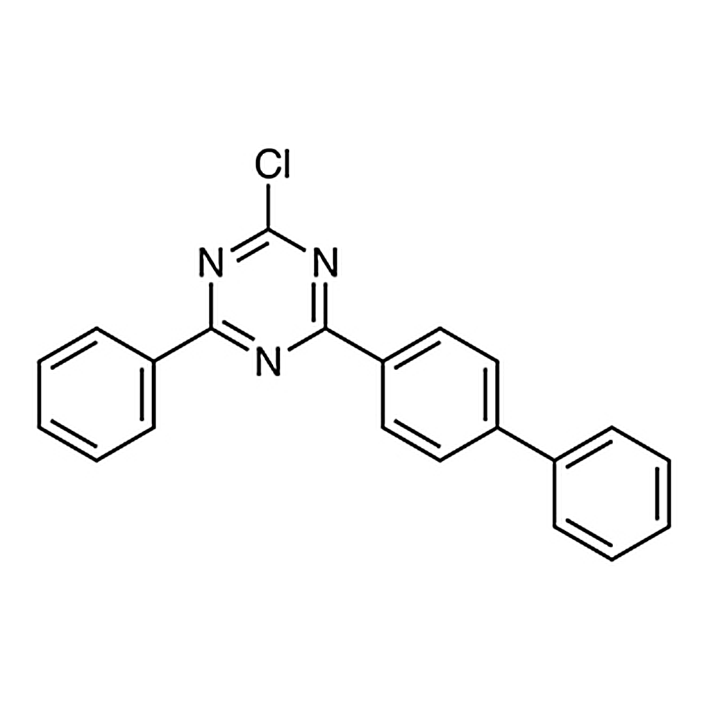 TCI 2-([1,1'-Biphenyl]-4-yl)-4-chloro-6-phenyl-1,3,5-triazine