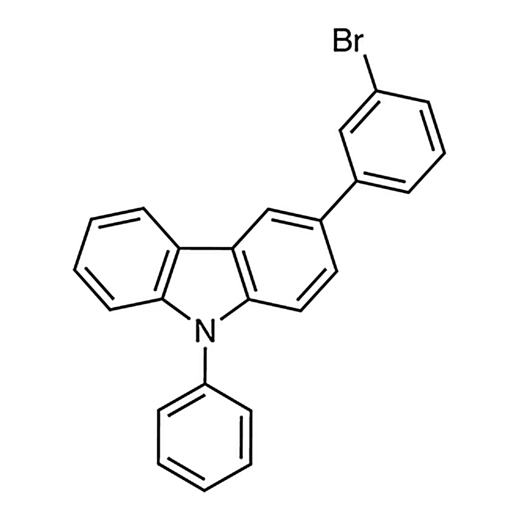 TCI 3-(3-Bromophenyl)-9-phenyl-9H-carbazole