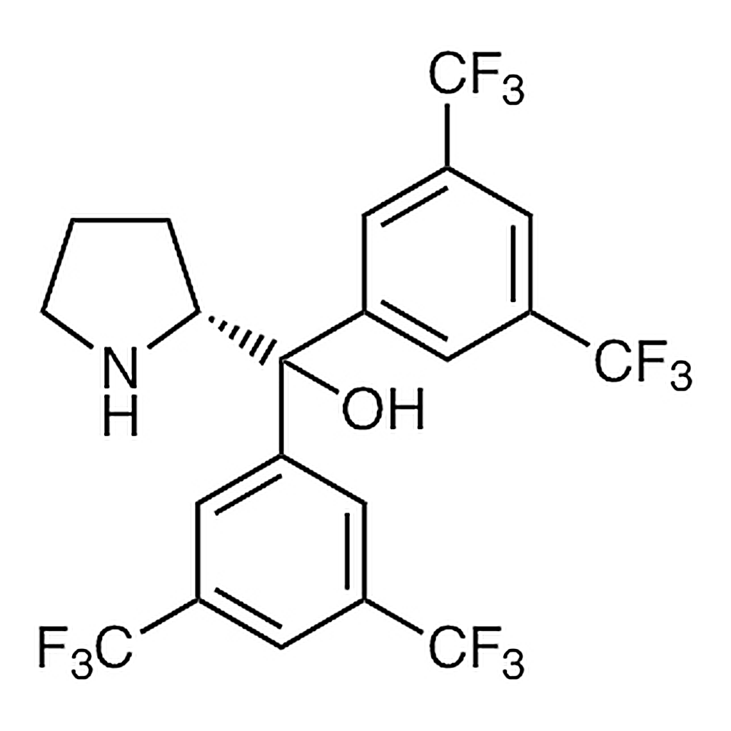 TCI (R)-Bis[3,5-bis(trifluoromethyl)phenyl](pyrrolidin-2-yl)methanol