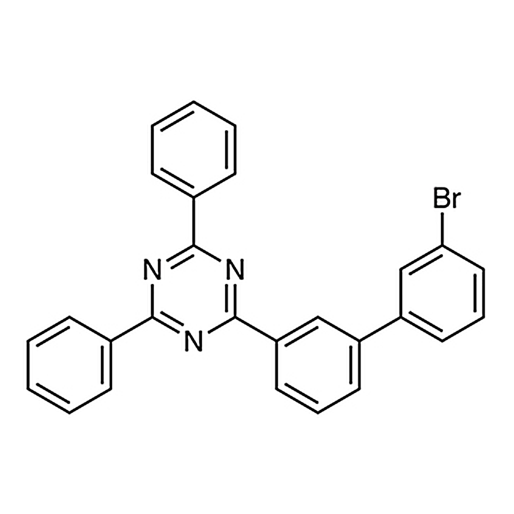 TCI 2-[3'-Bromo[1,1'-biphenyl]-3-yl]-4,6-diphenyl-1,3,5-triazine