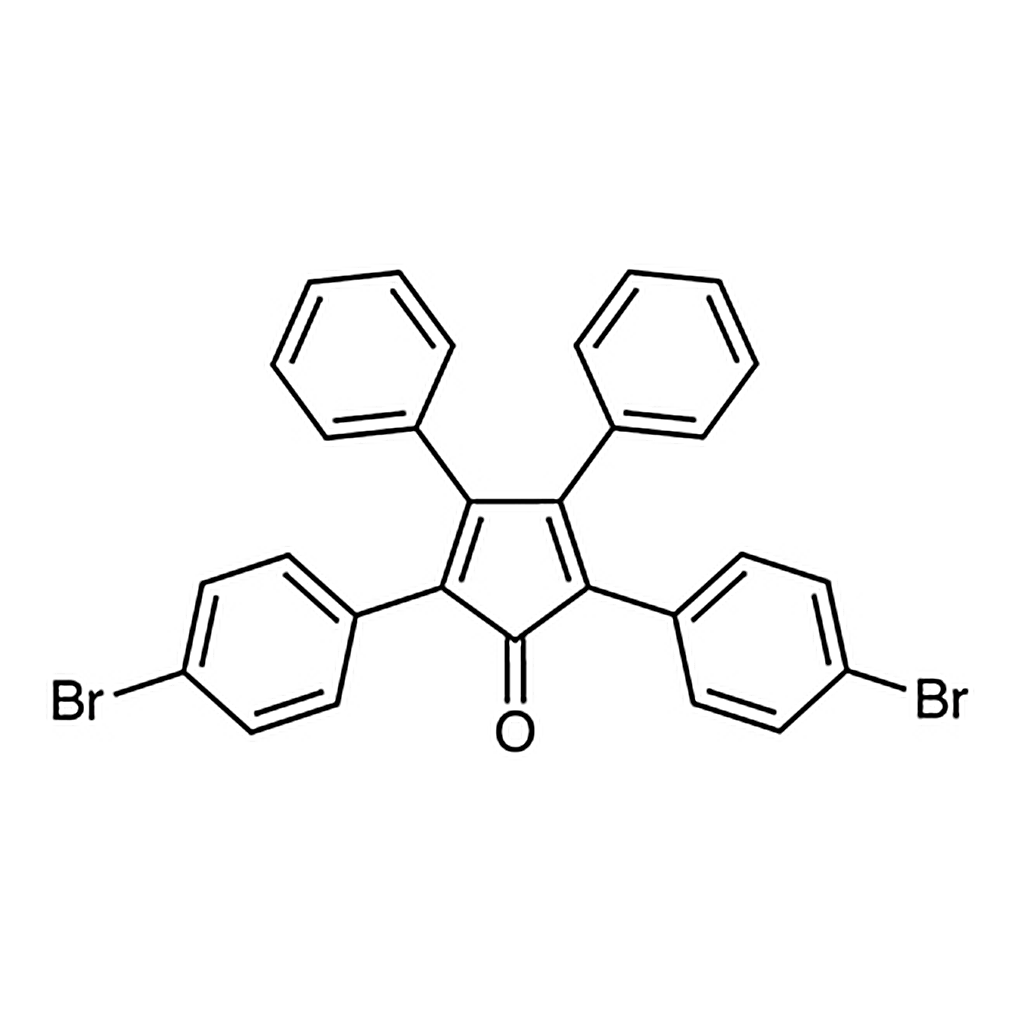 TCI 2,5-Bis(4-bromophenyl)-3,4-diphenylcyclopenta-2,4-dienone