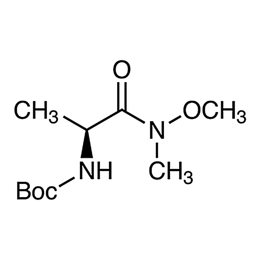 TCI N-(tert-Butoxycarbonyl)-L-alanine N'-Methoxy-N'-methylamide