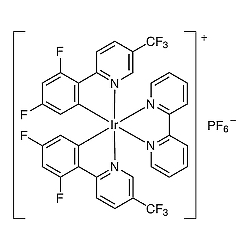 TCI (2,2'-Bipyridine)bis[3,5-difluoro-2-[5-(trifluoromethyl)-2-pyridinyl-kappaN][phenyl-kappaC]iridium(III) Hexafluorophosphate