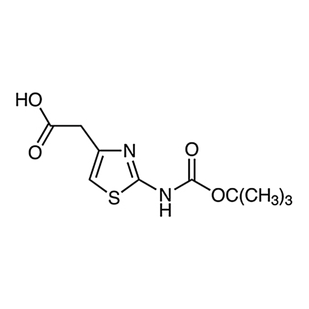 TCI 2-[2-[(tert-Butoxycarbonyl)amino]thiazol-4-yl]acetic Acid