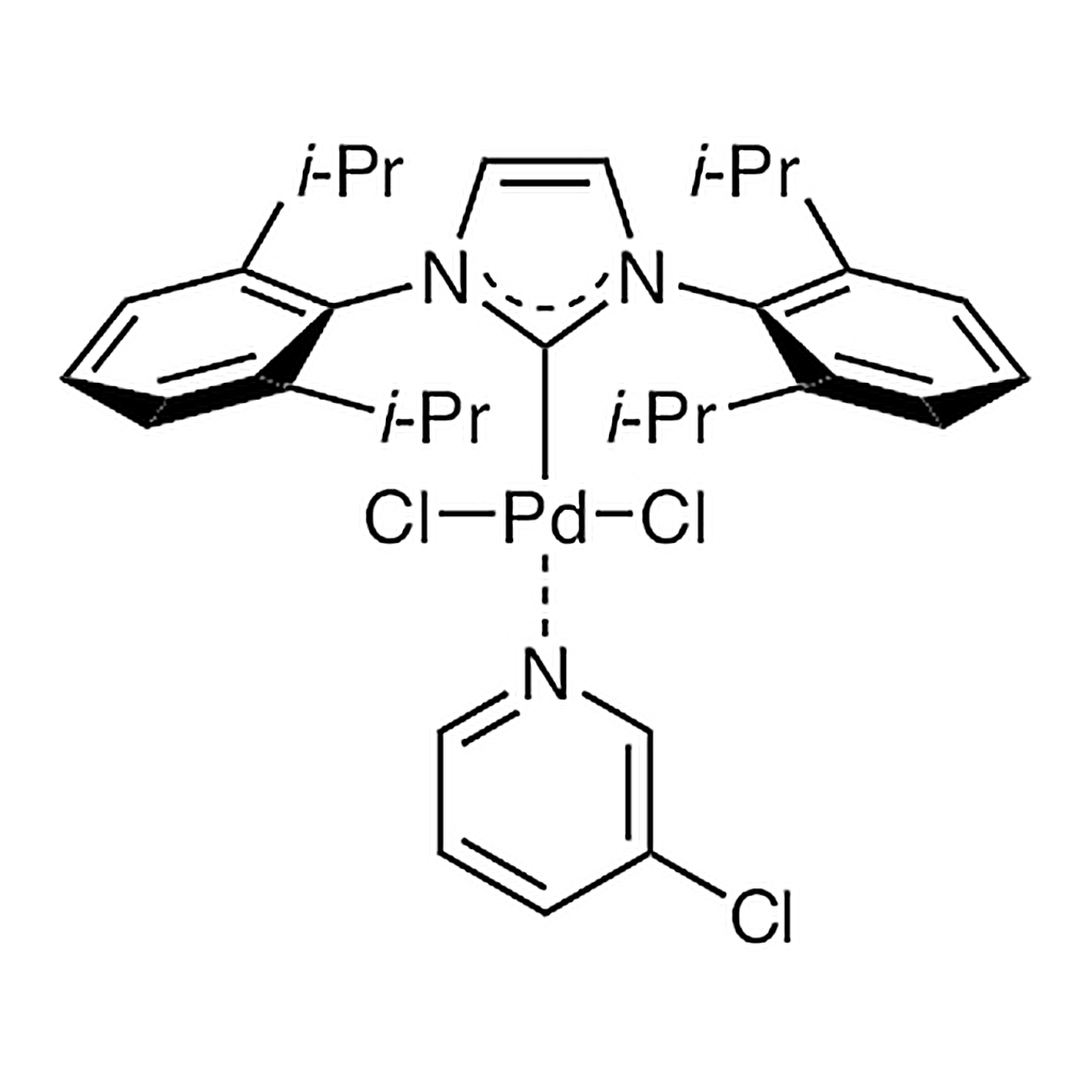 TCI [1,3-Bis(2,6-Diisopropylphenyl)imidazol-2-ylidene](3-chloropyridyl)palladium(II) Dichloride