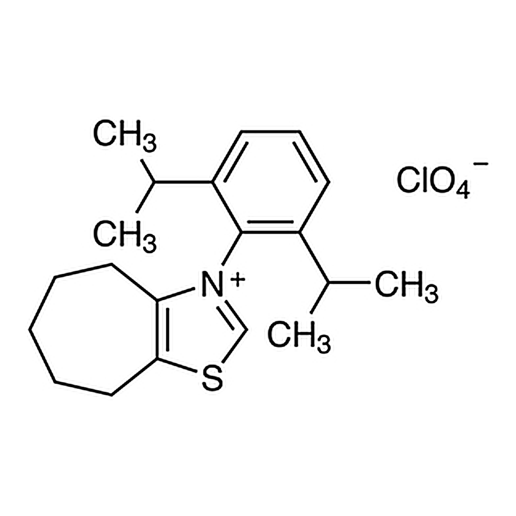 TCI 3-[2,6-Bis(1-methylethyl)phenyl]-5,6,7,8-tetrahydro-4H-cycloheptathiazolium Perchlorate