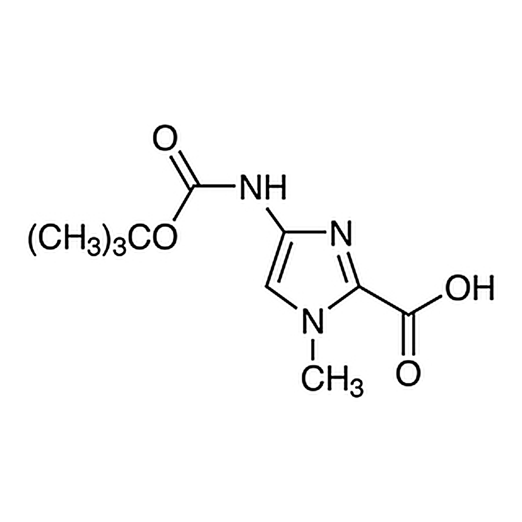TCI 4-(Boc-amino)-1-methyl-1H-imidazole-2-carboxylic Acid