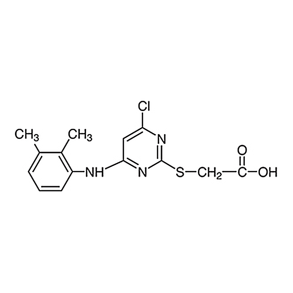TCI [4-Chloro-6-(2,3-xylidino)-2-pyrimidinylthio]acetic Acid