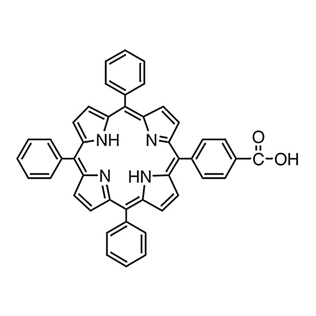 TCI 5-(4-Carboxyphenyl)-10,15,20-triphenylporphyrin