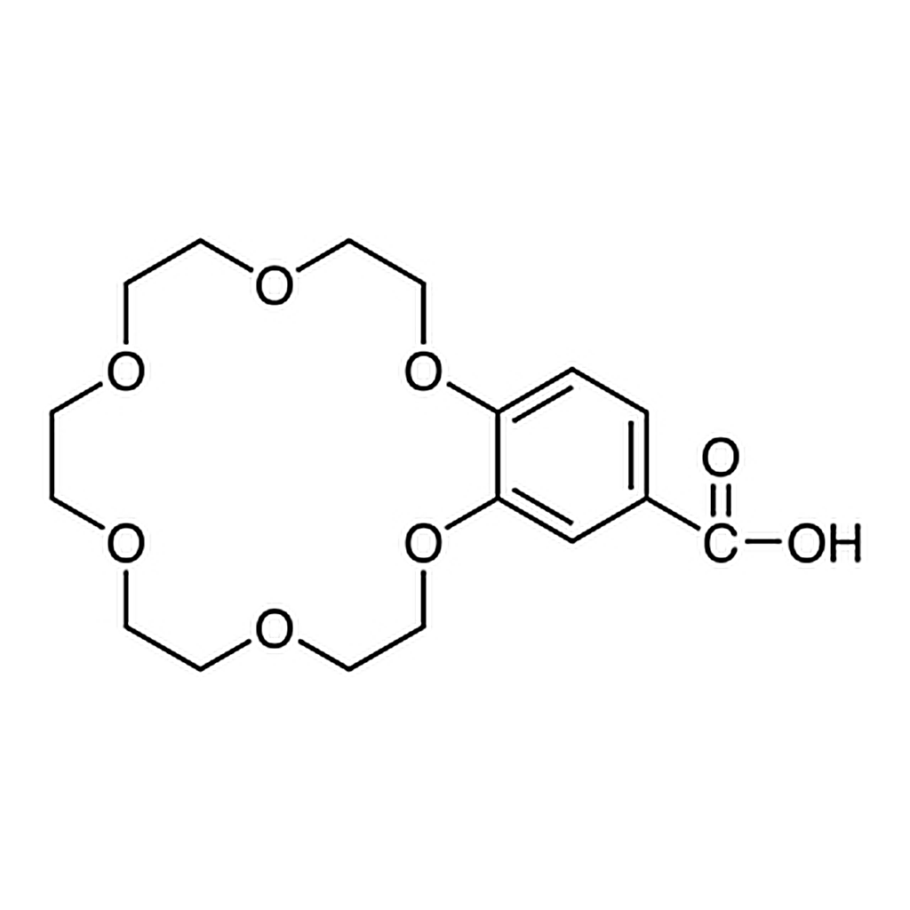 TCI 4'-Carboxybenzo-18-crown 6-Ether