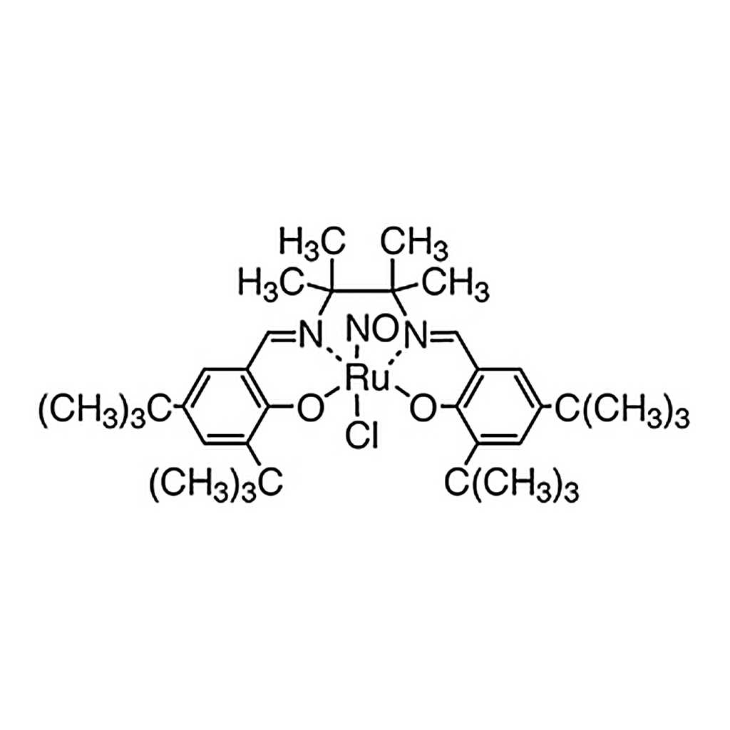 TCI Chloronitrosyl[N,N'-bis(3,5-di-tert-butylsalicylidene)-1,1,2,2-tetramethylethylenediaminato]ruthenium(IV)