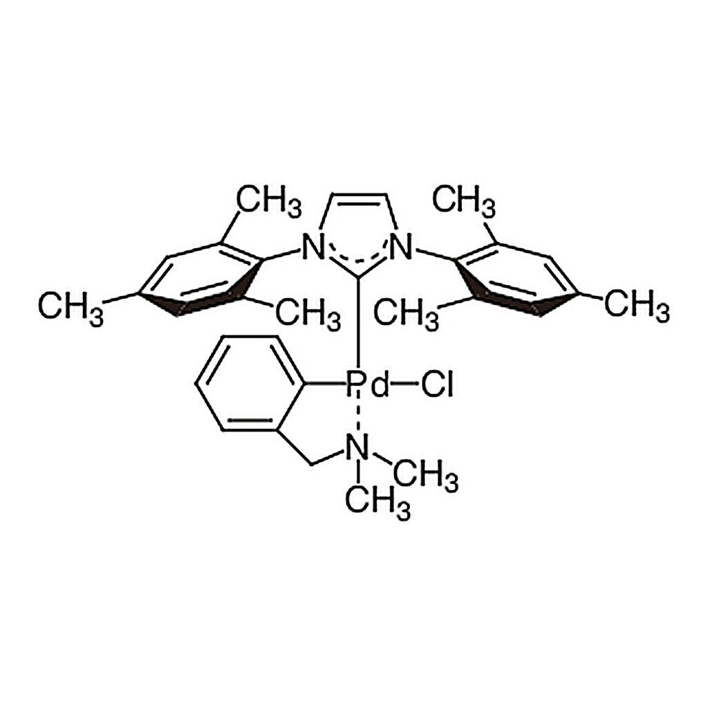 TCI Chloro[(1,3-dimesitylimidazol-2-ylidene)(N,N-dimethylbenzylamine)palladium(II)]