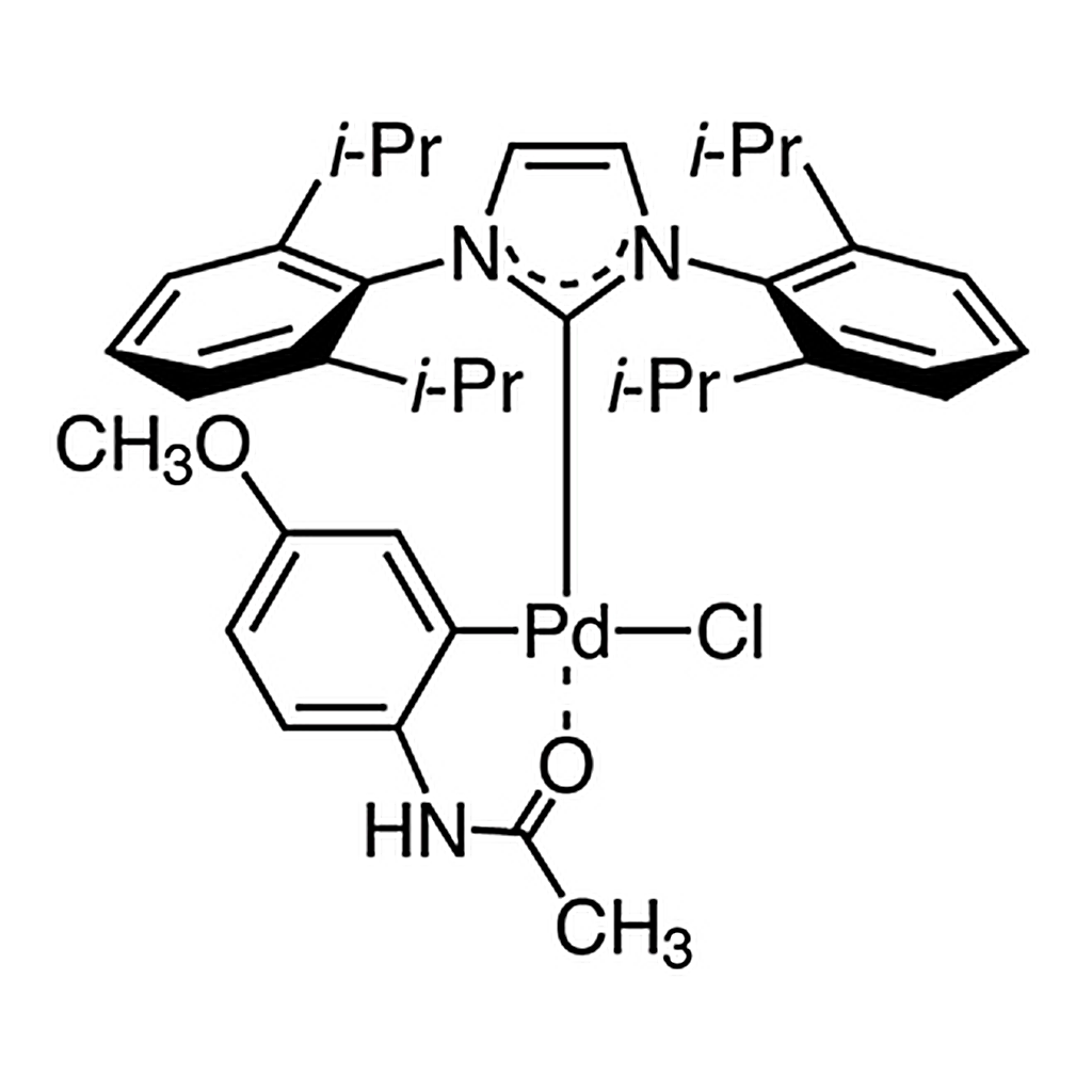 TCI Chloro[[1,3-bis(2,6-diisopropylphenyl)imidazol-2-ylidene](4'-methoxyacetanilide)palladium(II)]