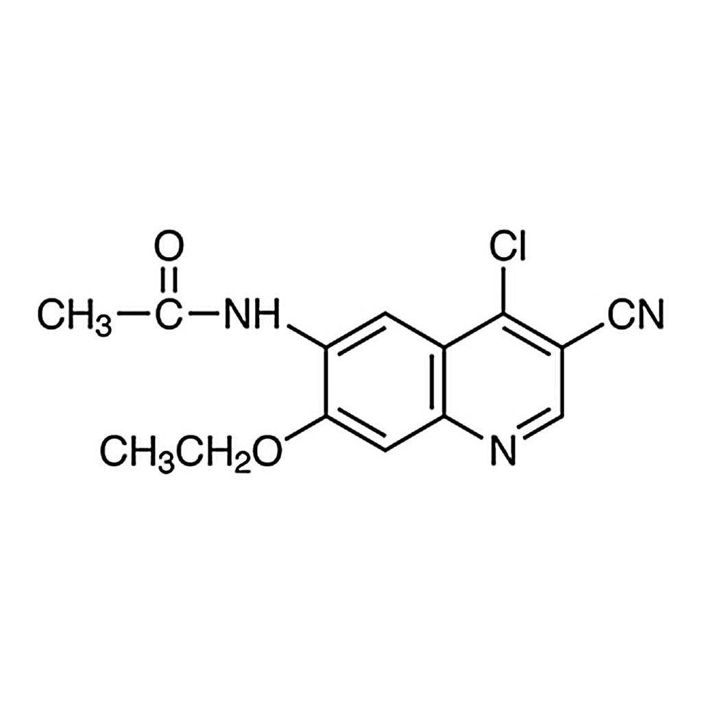 TCI N-(4-Chloro-3-cyano-7-ethoxy-6-quinolinyl)acetamide