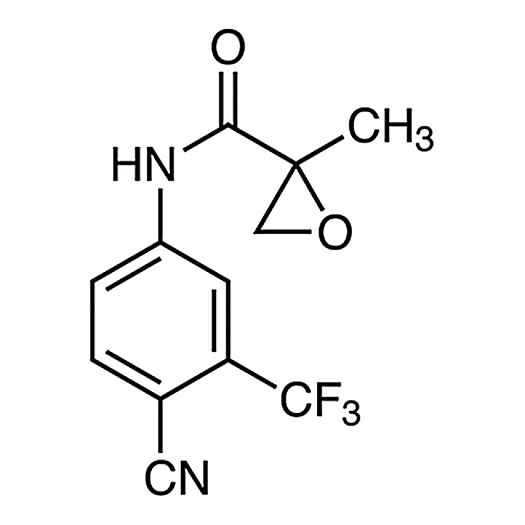 TCI N-[4-Cyano-3-(trifluoromethyl)phenyl]-2-methyloxirane-2-carboxamide