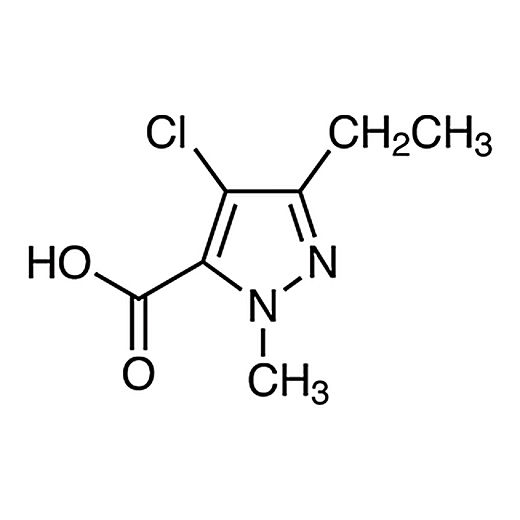 TCI 4-Chloro-3-ethyl-1-methyl-1H-pyrazole-5-carboxylic Acid