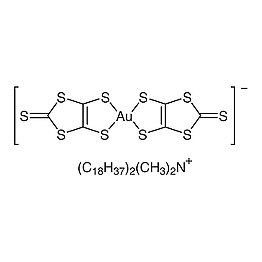 TCI Dioctadecyldimethylammonium Bis(1,3-dithiole-2-thione-4,5-dithiolato)aurate(III)