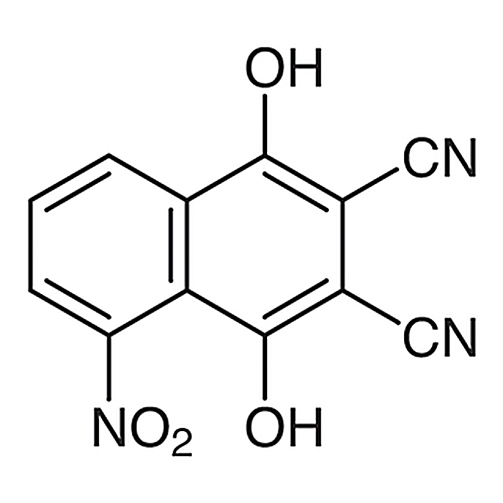 TCI 2,3-Dicyano-1,4-dihydroxy-5-nitronaphthalene