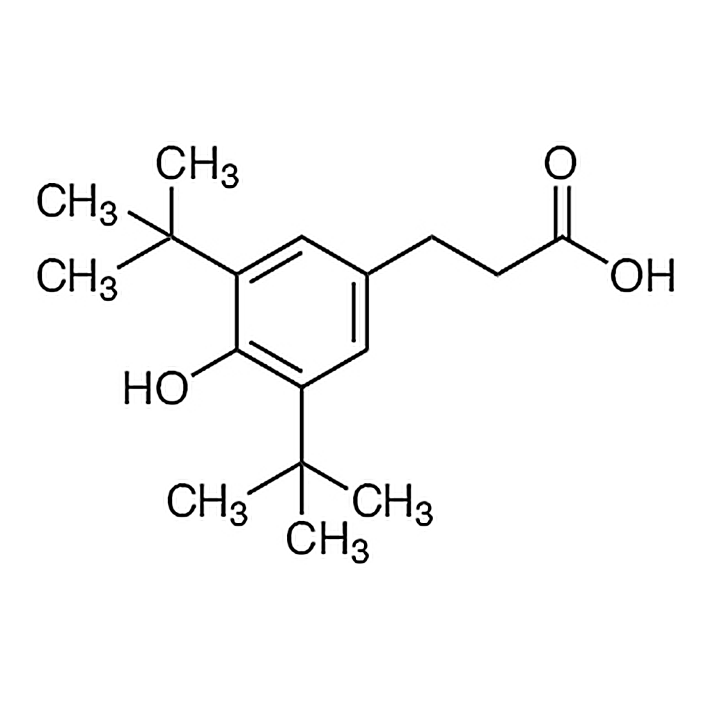 TCI 3-(3,5-Di-tert-butyl-4-hydroxyphenyl)propionic Acid
