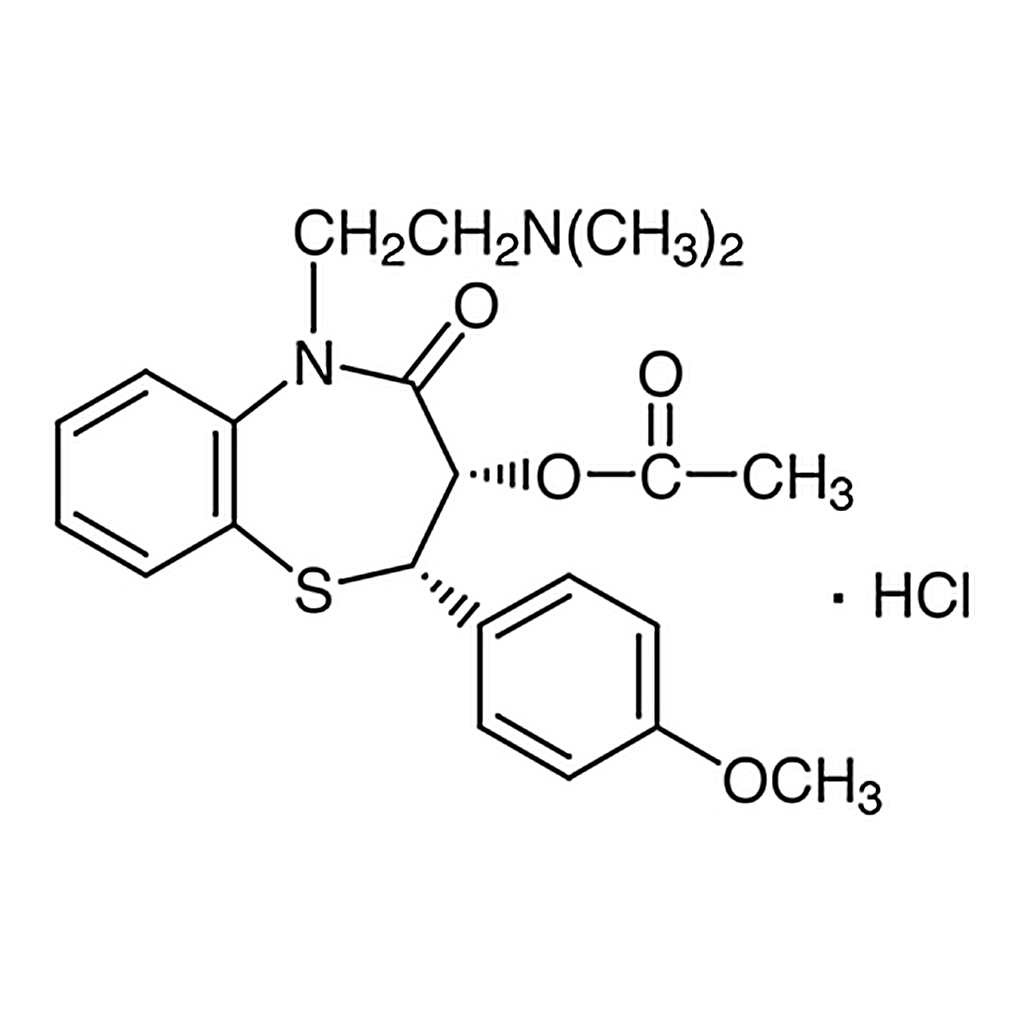 TCI (+)-cis-Diltiazem Hydrochloride