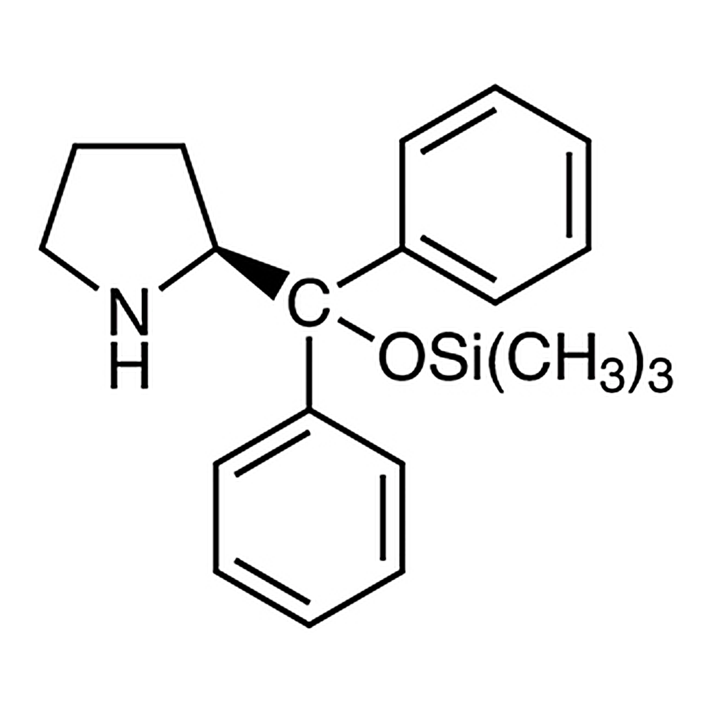 TCI (S)-(-)-α,α-Diphenyl-2-pyrrolidinemethanol Trimethylsilyl Ether