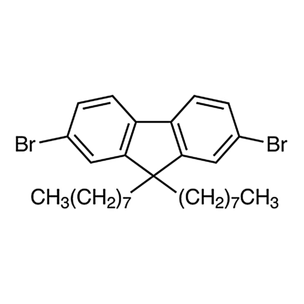 TCI 2,7-Dibromo-9,9-di-n-octylfluorene