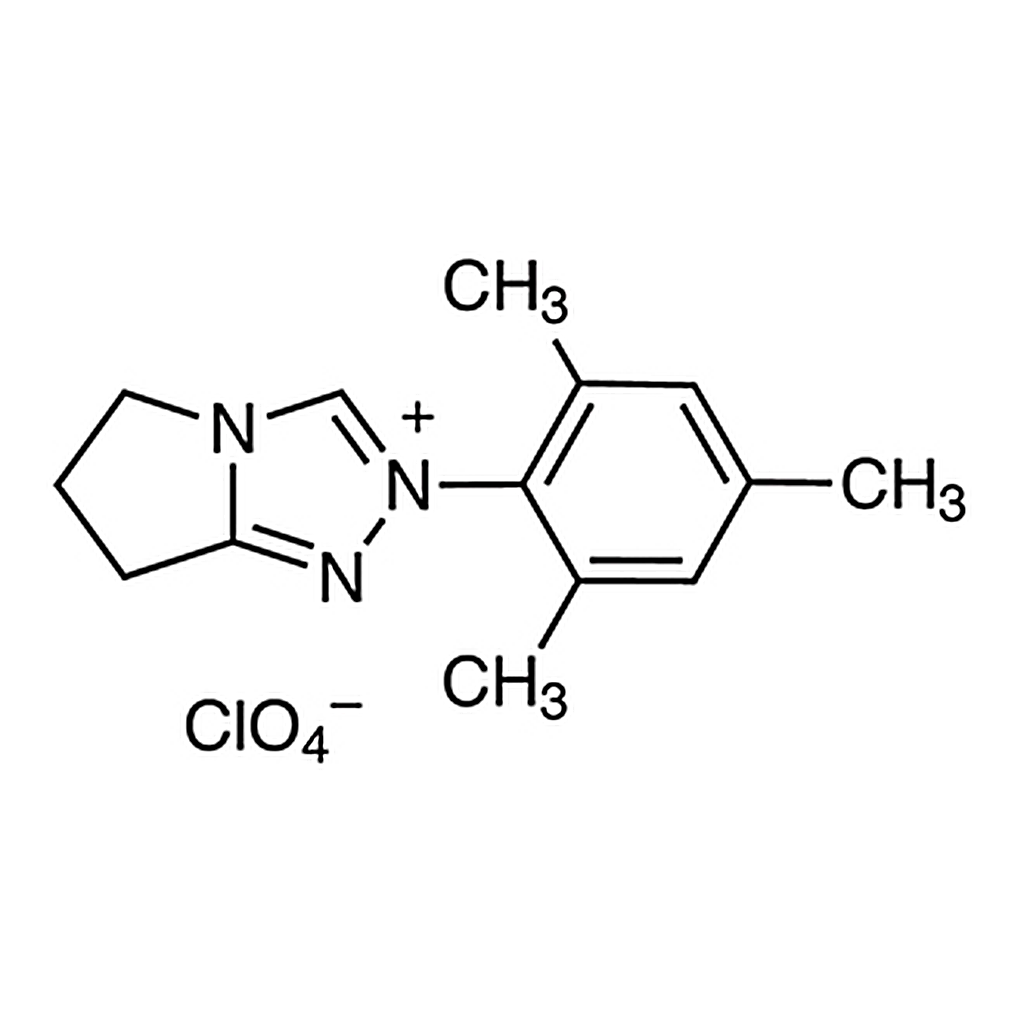 TCI 6,7-Dihydro-2-(2,4,6-trimethylphenyl)-5H-pyrrolo[2,1-c]-1,2,4-triazolium Perchlorate