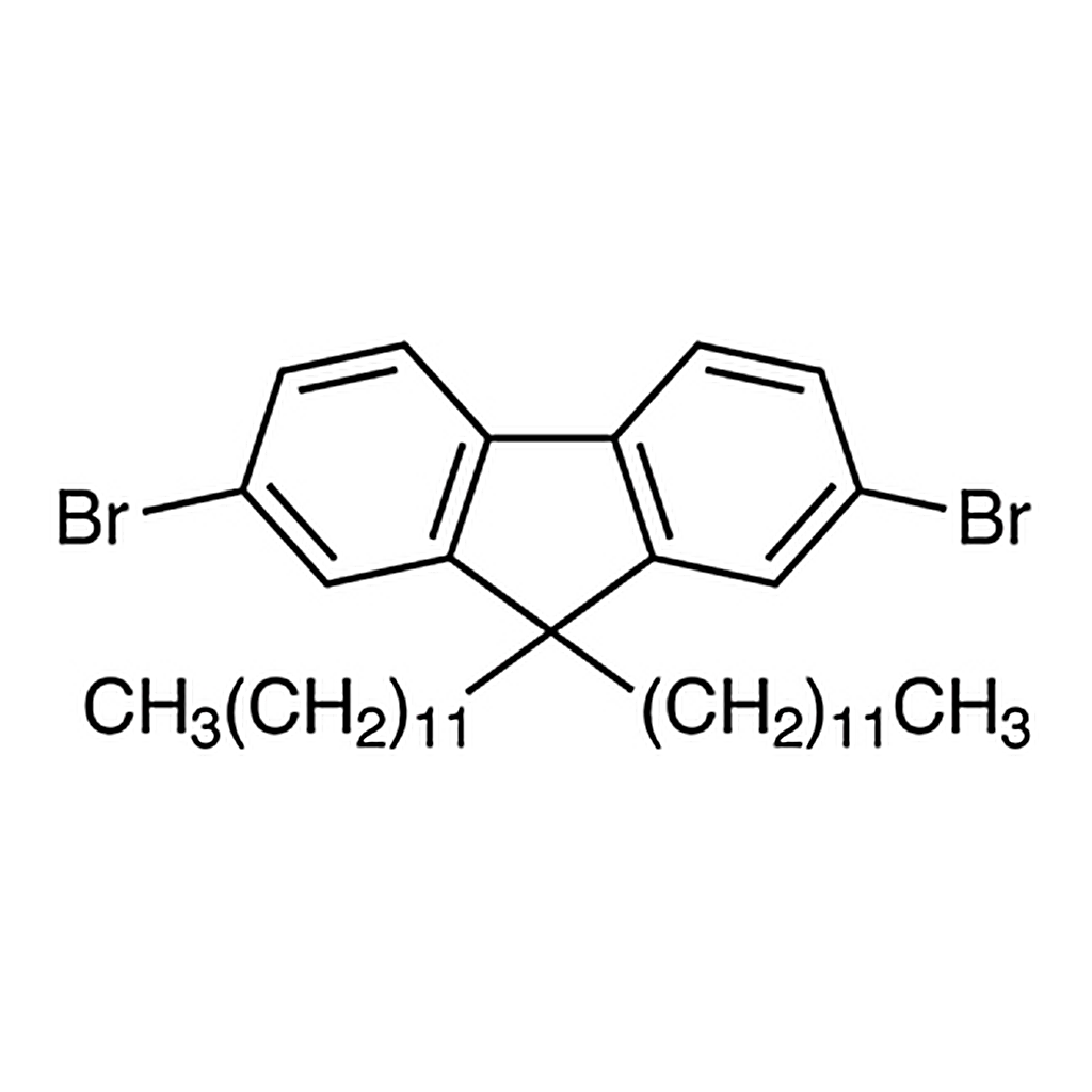 TCI 2,7-Dibromo-9,9-didodecylfluorene