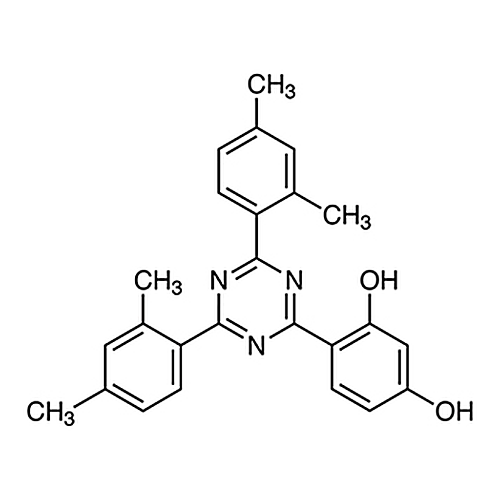 TCI 2-(2,4-Dihydroxyphenyl)-4,6-bis(2,4-dimethylphenyl)-1,3,5-triazine