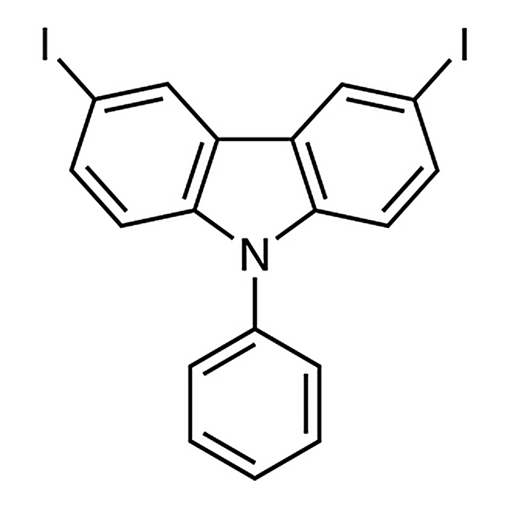 TCI 3,6-Diiodo-9-phenylcarbazole