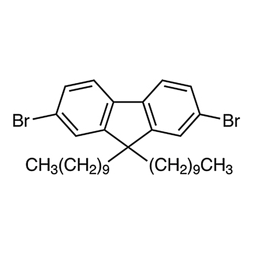 TCI 2,7-Dibromo-9,9-didecylfluorene