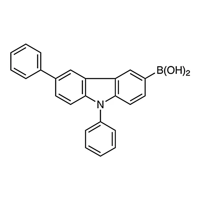 TCI 6,9-Diphenyl-9H-carbazole-3-boronic Acid (contains varying amounts of Anhydride)