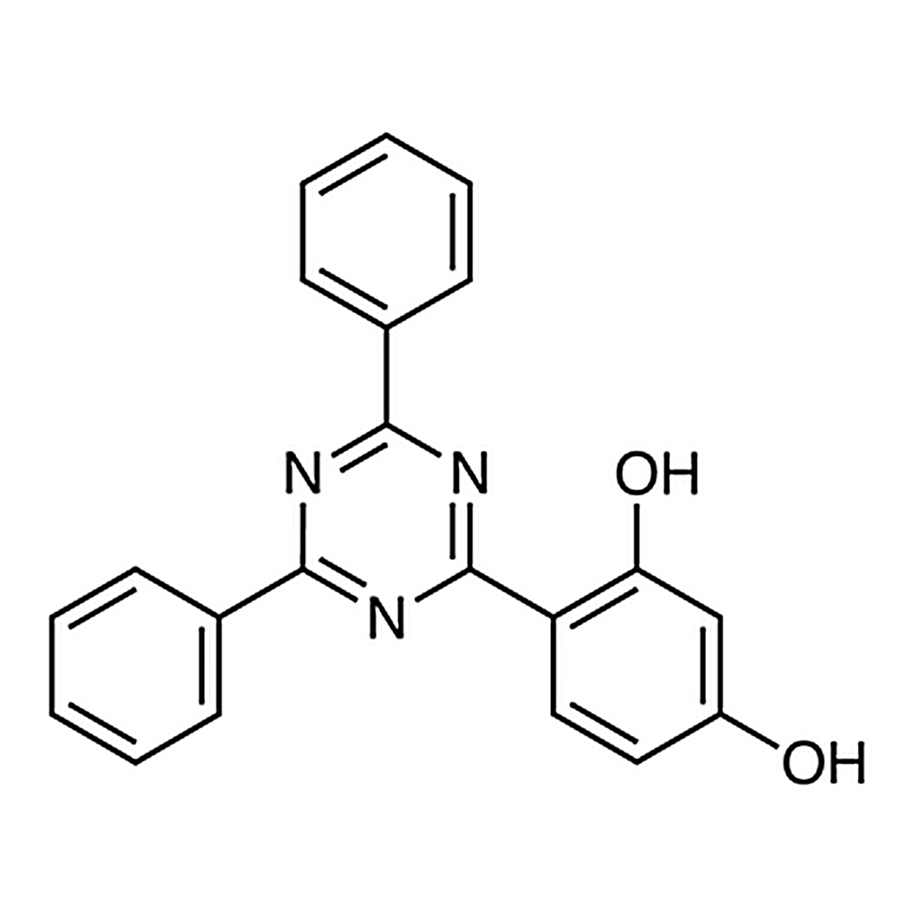 TCI 2-(2,4-Dihydroxyphenyl)-4,6-diphenyl-1,3,5-triazine